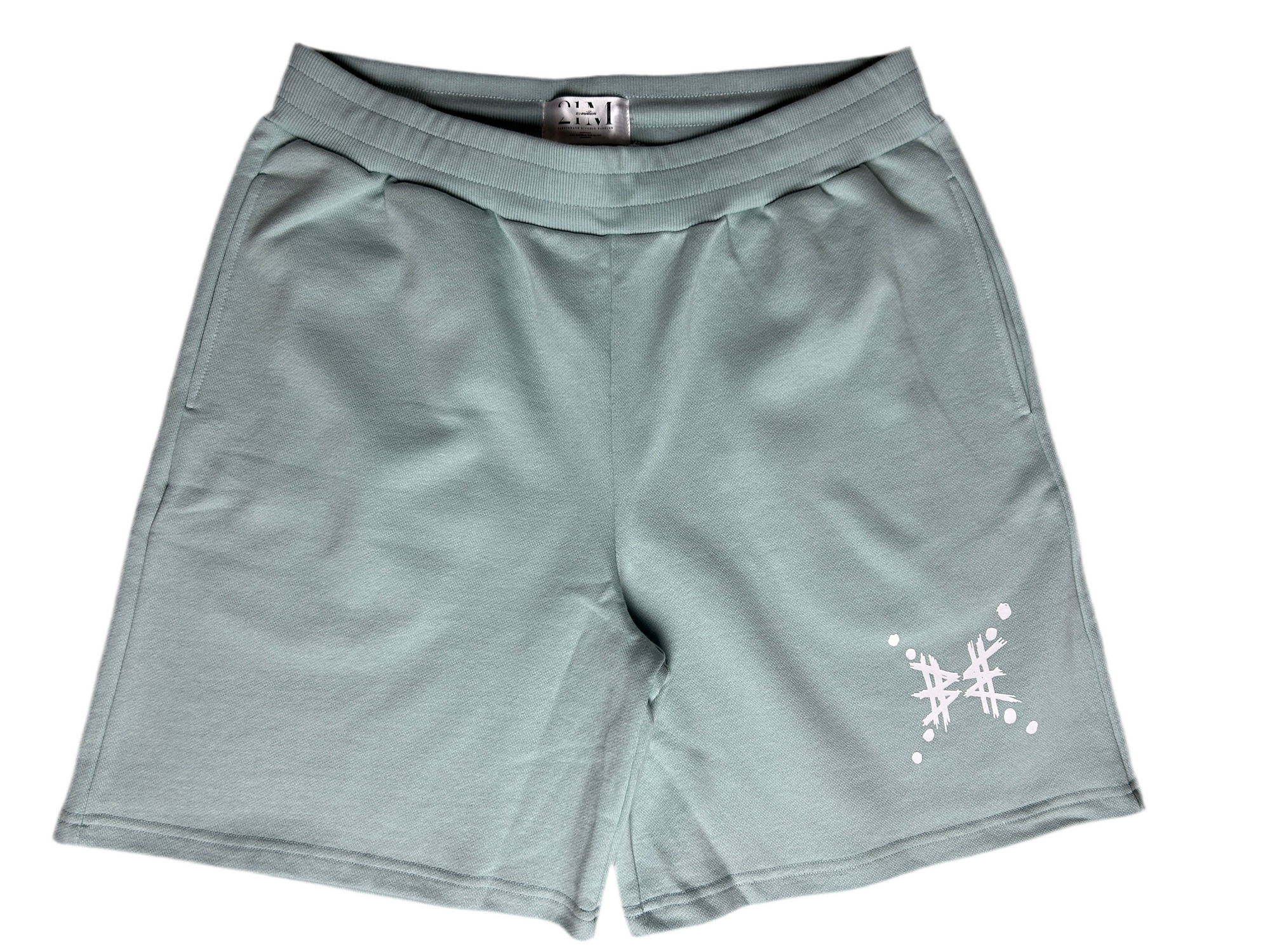 BB-relaxed shorts cold blue