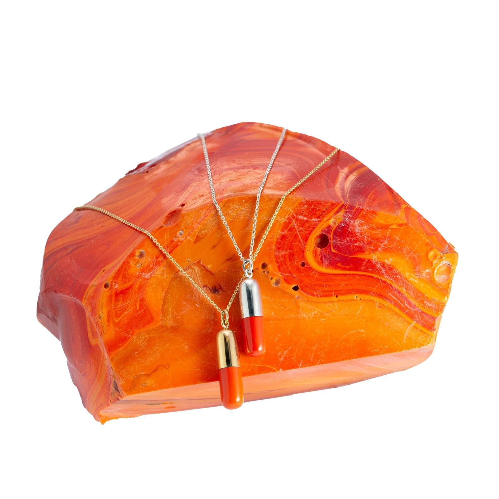 The Orange Pill | Necklace