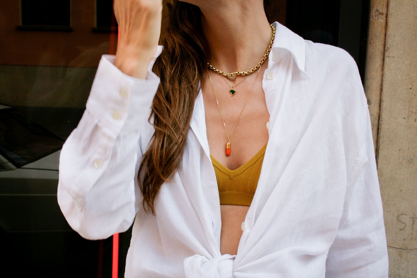 The Orange Pill | Necklace
