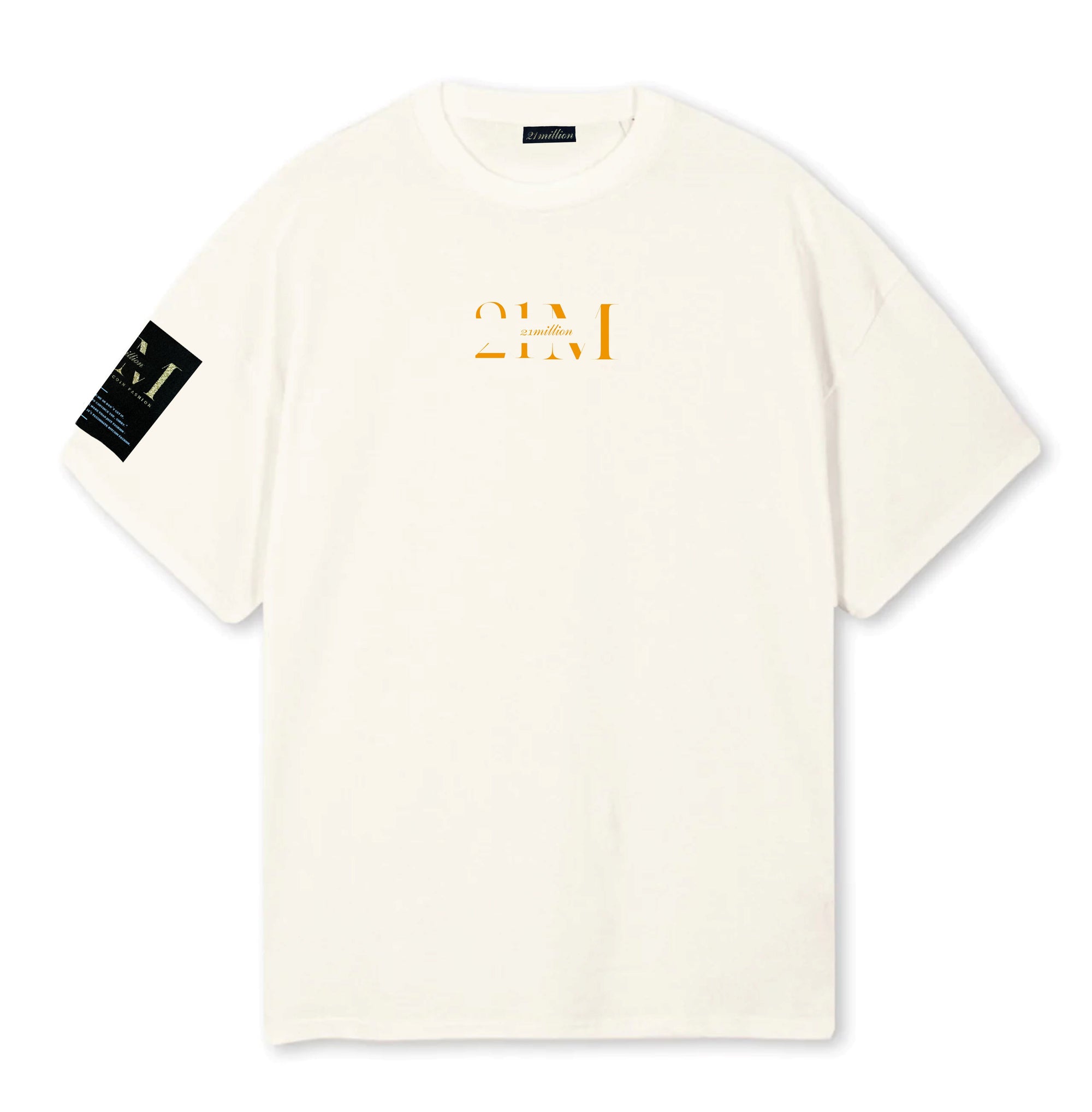 Oversized Tee Orange Sun