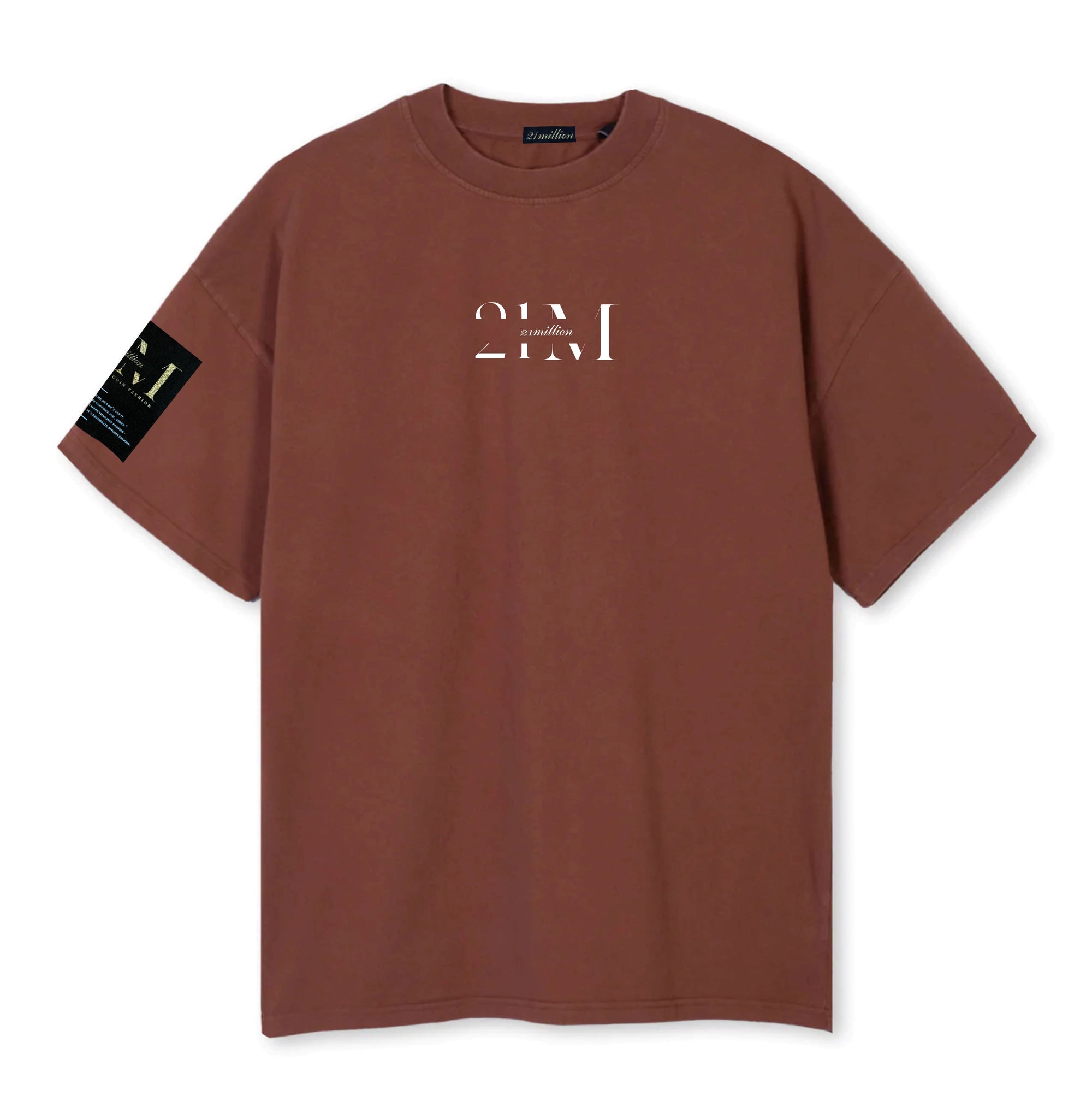 Oversized Tee Orange Sun