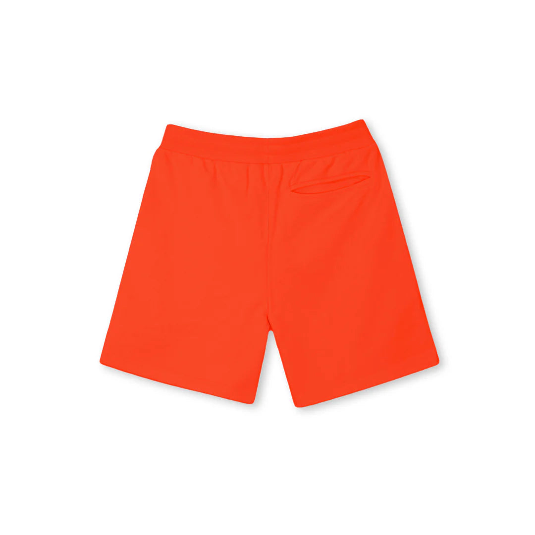 POW-Sport sweatshorts orange wave