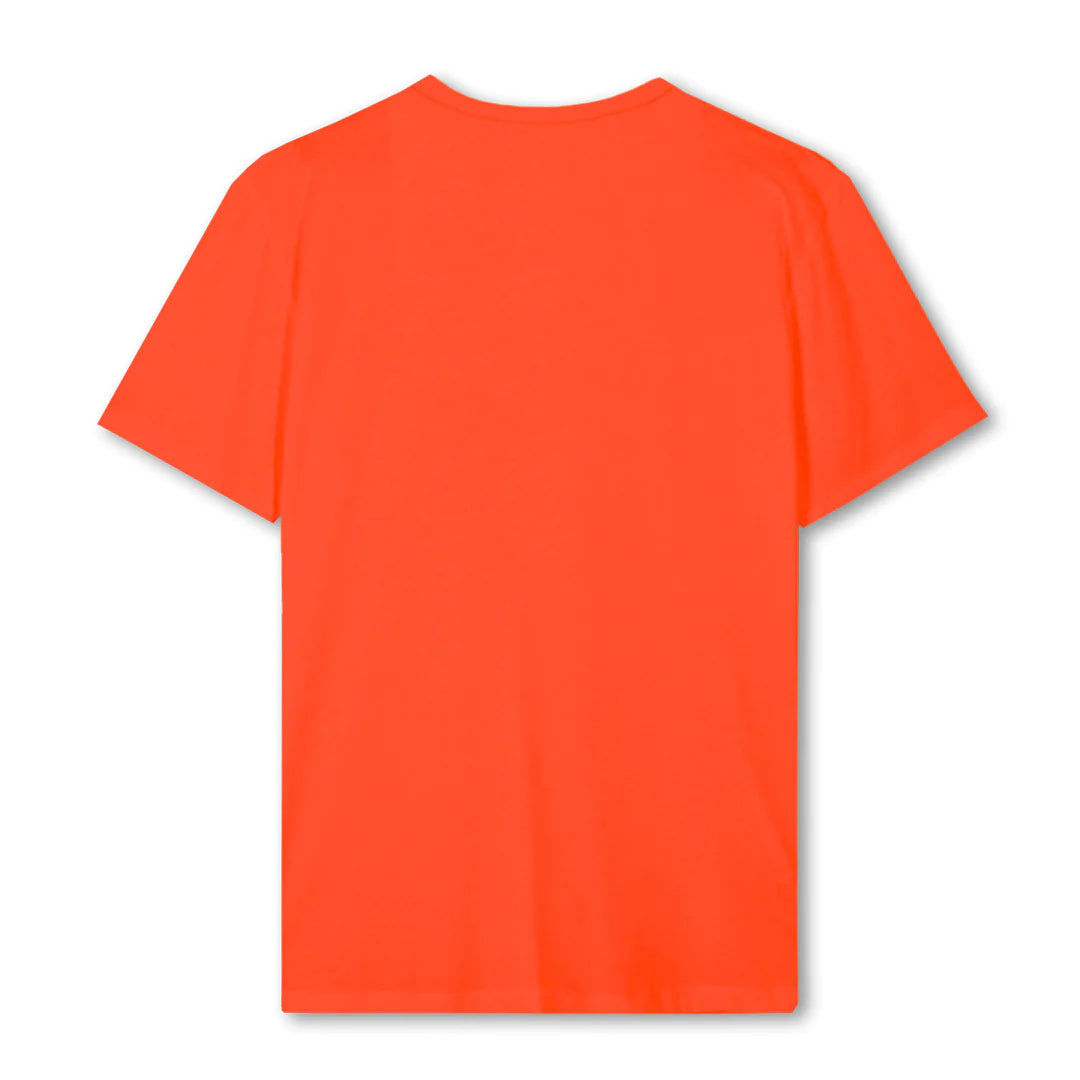 POW-Sport regular tee orange wave
