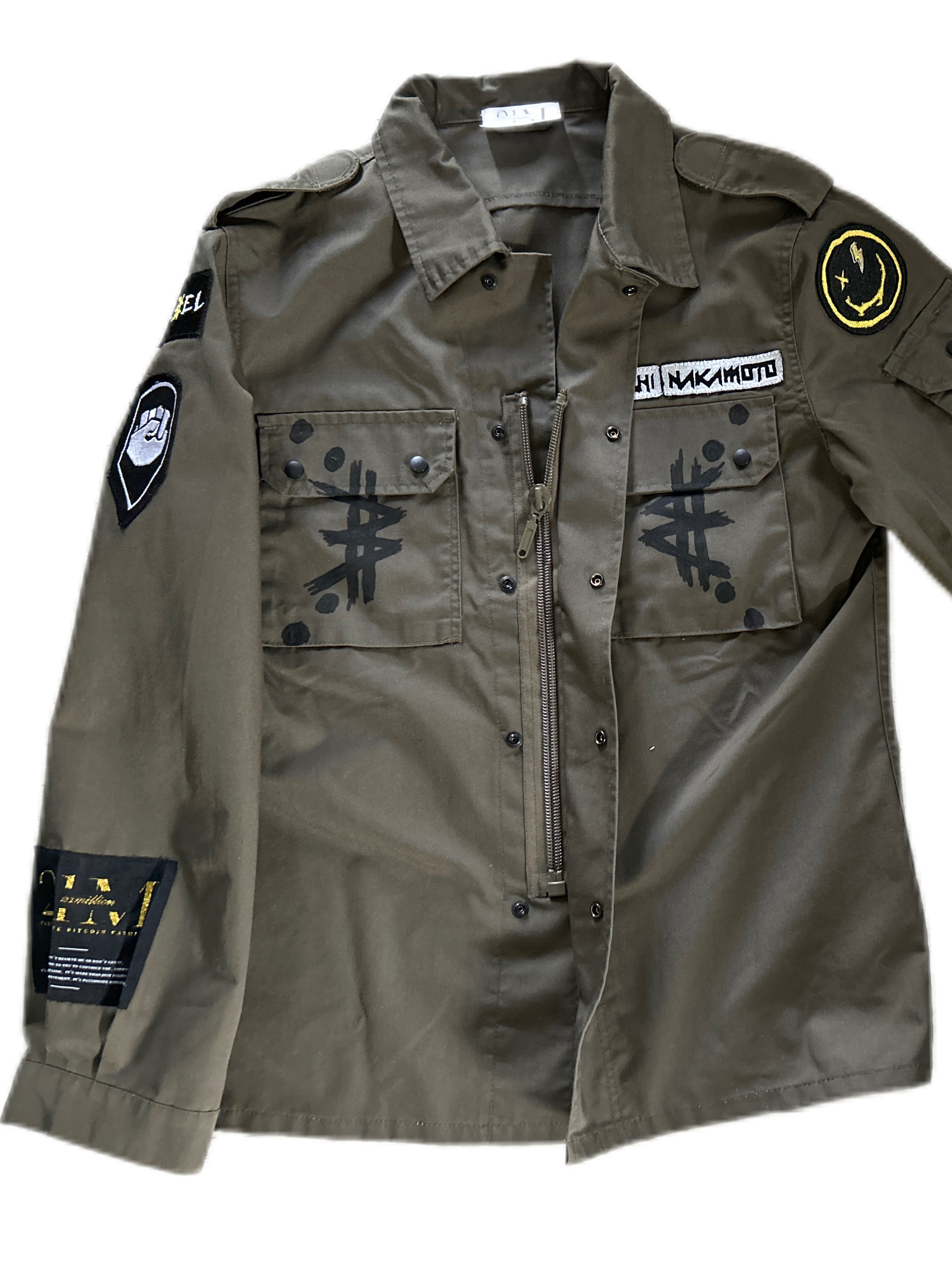 SHARE SPILIT LACE UP ARMY JACKET初期 Jacket Legacy of Rebellion: Make war unaffordable and fight